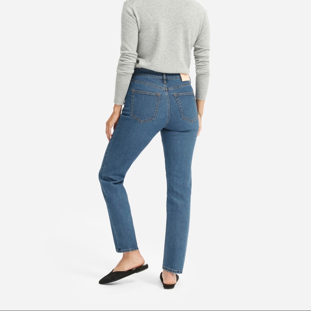 Everlane Authentic Stretch HighRise Cigarette Jean